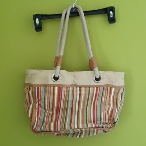 Large Purse/Small Beach Bag w/ 2 Pouches